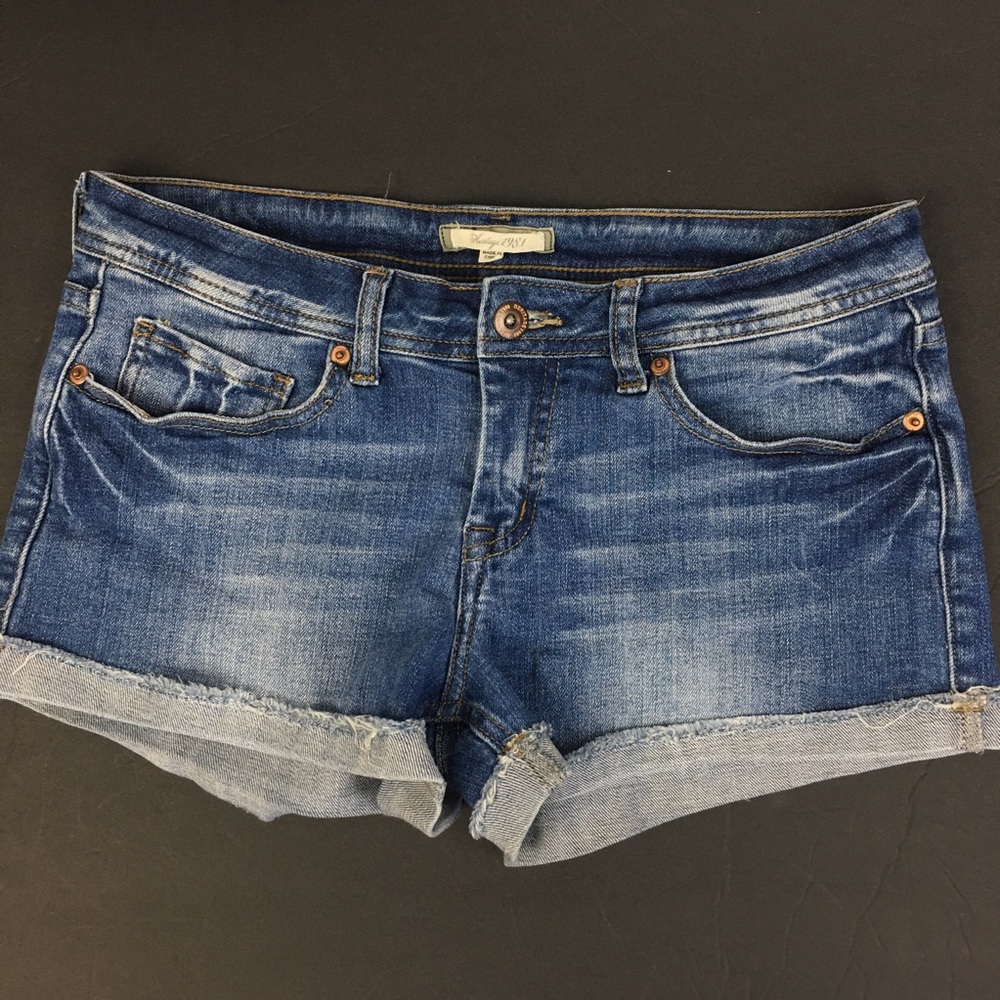 Heritage 1981 Cuffed Jean Shorts